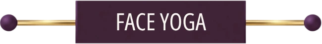 Předěl sekce: Magazín Umění živé esence – kategorie Face Yoga s rituály a péčí o tvář.