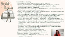 Odborný výklad farmaceutky o&nbsp;brzlíku, vývoji T-lymfocytů a&nbsp;roli hormonu thymosinu pro&nbsp;adaptivní imunitu v&nbsp;kurzu hormonální jógy certifikované lektorky Martiny Bajerové.